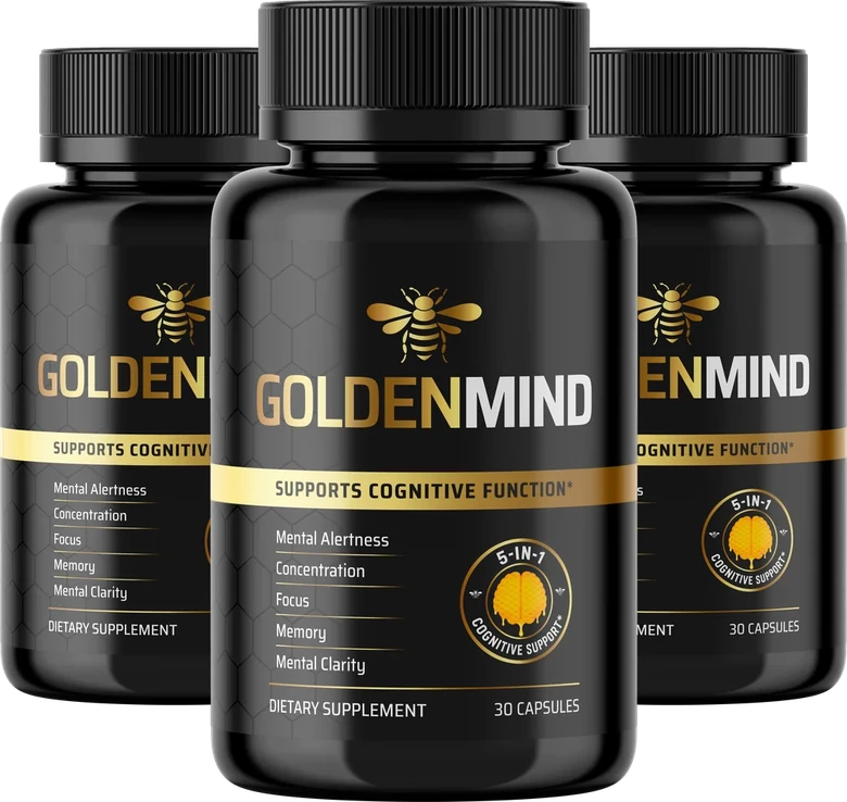 GoldenMind 3 Bottles package