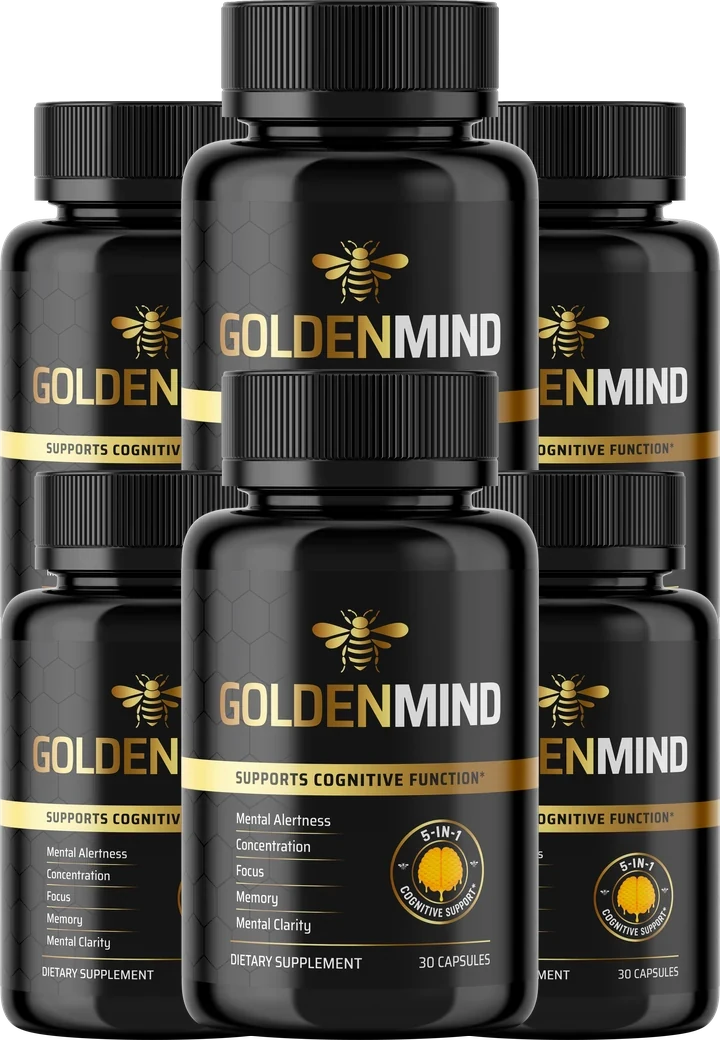 GoldenMind 6 Bottles package
