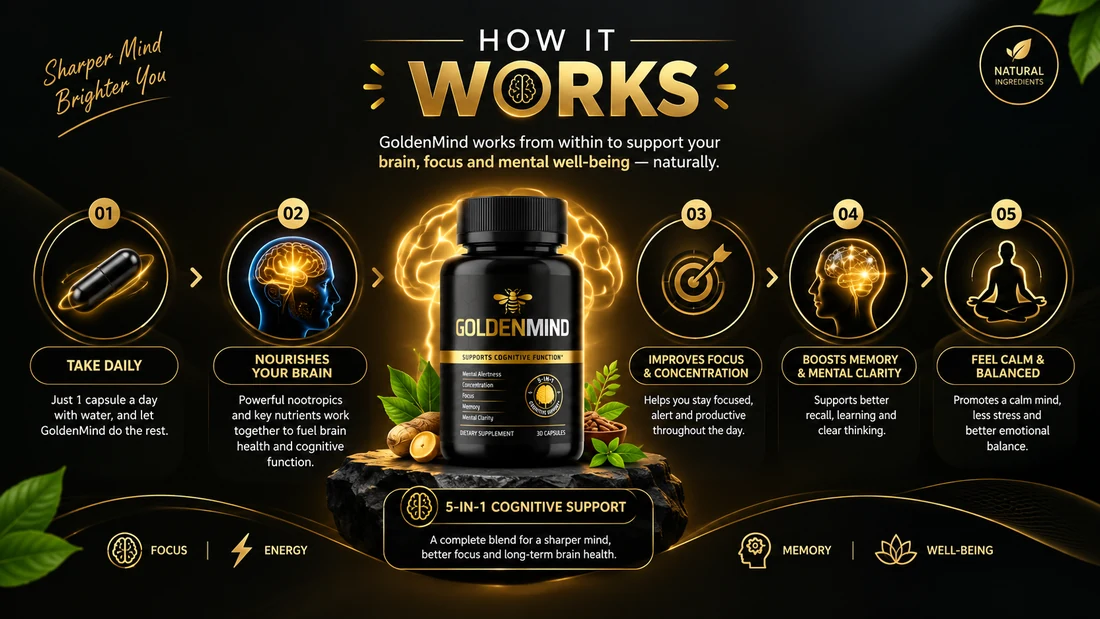 GoldenMind how it works overview